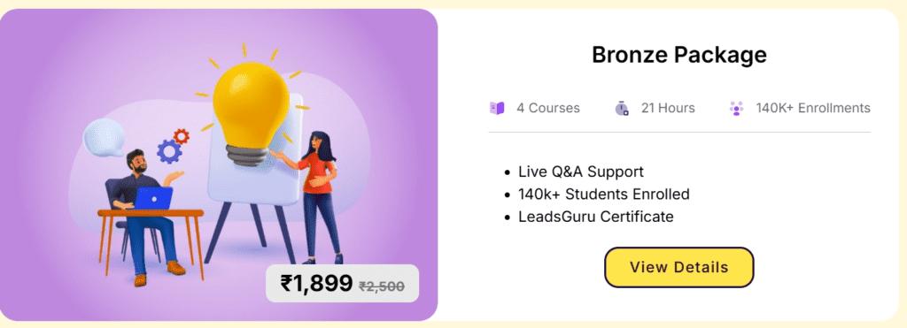 leadsguru bronze package