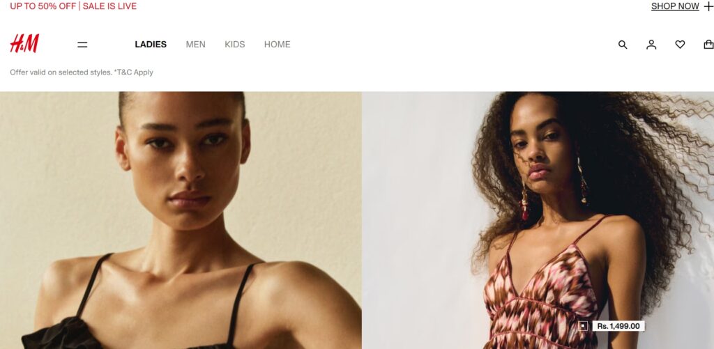 H&M Franchise Cost in India